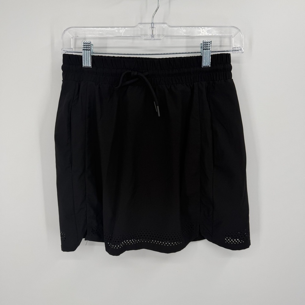 Mondetta Outdoor Project Skort Womens XS Black Laser‎ Cut Athletic Golf Tennis